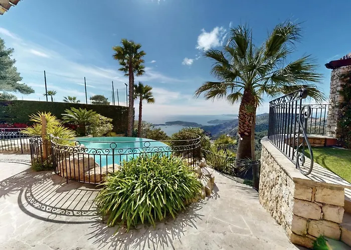 Villa Eden - Private 6-Bed Estate With Tennis, Above Monaco